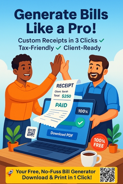 Bill Creator Tool