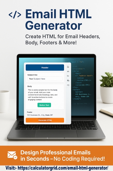 Free email template code