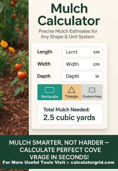 Garden Mulch Measurement