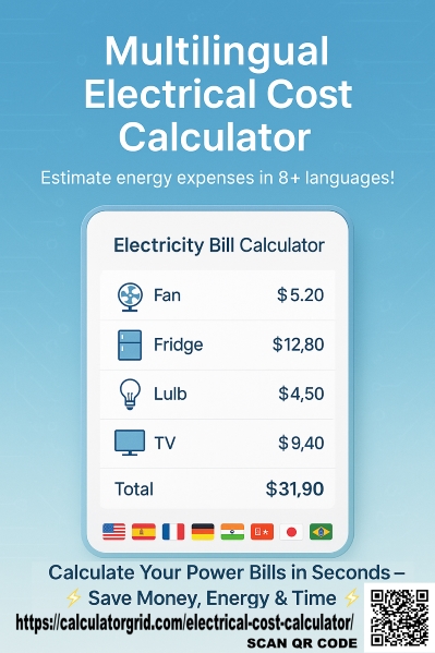 electricity bill calculator